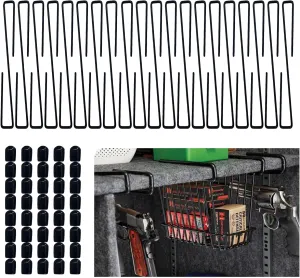 10 PCS Pistol Rrack for Gun Safe,Handgun Rack,Gun Safe Organizer,Indoor Gun Racks,Pistol Holder for Safes or Cabinets with Our Gun Safe Shelf and Pistol Display Stand,The Perfect Gun Storage Solution