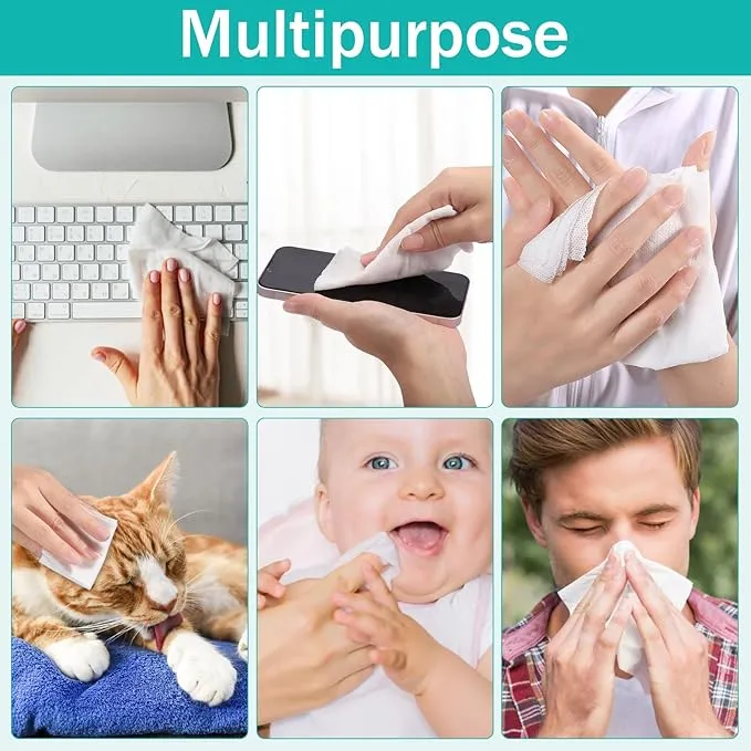 100PCS Compressed Towels,Coin Tissues,Disposable Toilet Paper Tablets with 10 Carrying Cases,Compressed Cotton Coin Tissue Towel Soft & Odor Free for Home Beauty Salon Travel Camping