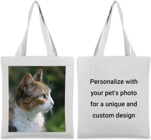 10Pcs Custom Canvas Tote Bag with Logo – Personalized Teacher Tote Bag, Teacher Tote Bag, Teacher Appreciation Gift