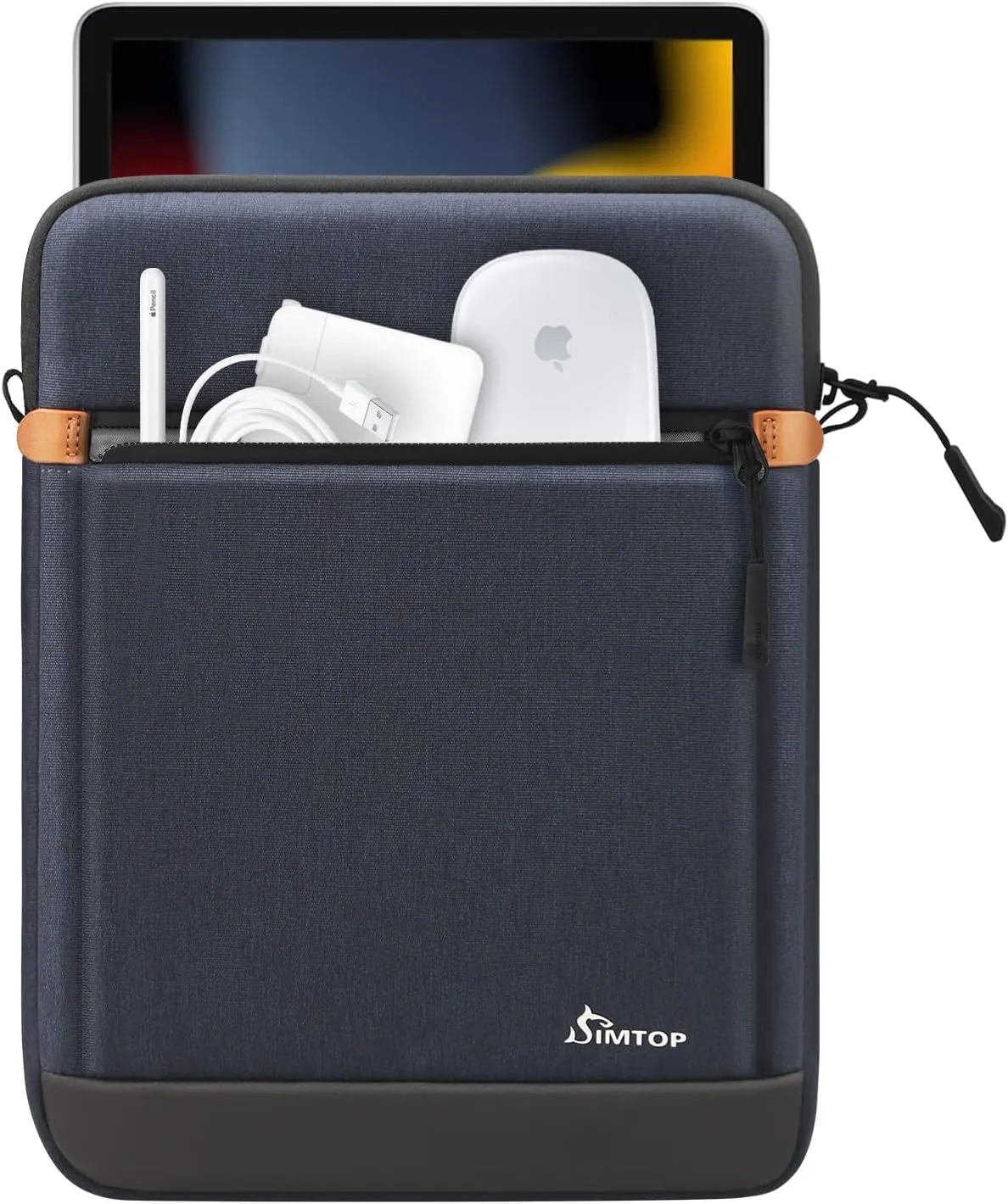 11 Inch Tablet Sleeve Compatible with iPad Pro 11-inch 4th Generation, iPad Air 5th Generation, iPad 10th Generation, and iPad Pro 11-inch 4th Generation, YKK Zipper, Detachable Shoulder Strap