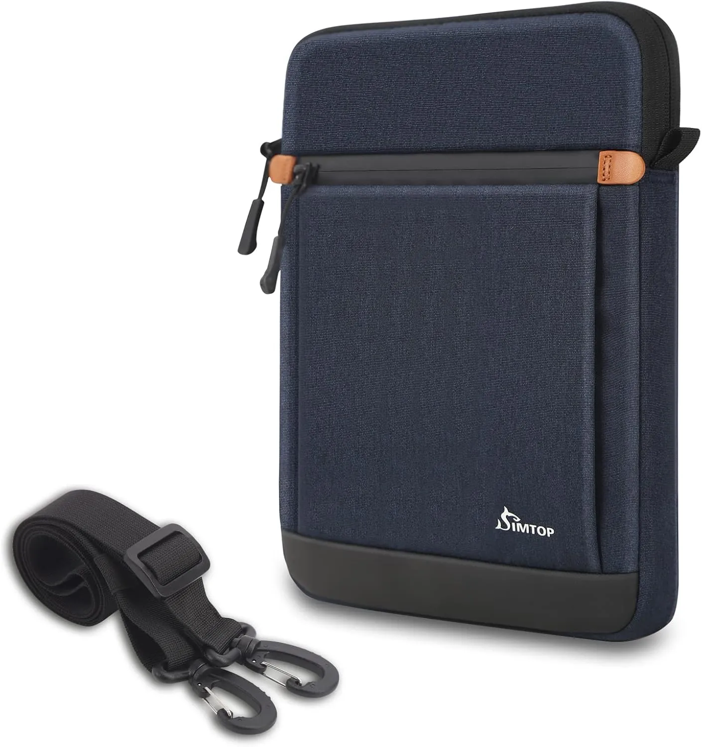 11 Inch Tablet Sleeve Compatible with iPad Pro 11-inch 4th Generation, iPad Air 5th Generation, iPad 10th Generation, and iPad Pro 11-inch 4th Generation, YKK Zipper, Detachable Shoulder Strap