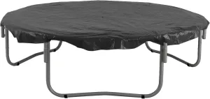 15ft Trampoline Cover, Round Trampoline Cover Rain Snow Sun Shade Protection Cover, Rainproof UV Resistant Wear-Resistant Gravity Trampoline Cover trampoline Protective Covers - 15ft Round,Black
