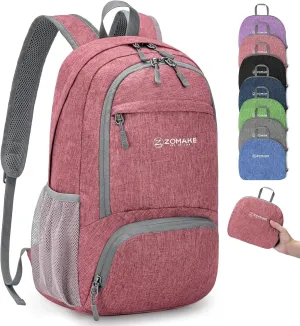 20L Lightweight Packable Hiking Backpack - Small Travel Hiking Daypack - Tear Resistant Foldable Day Pack for Camping