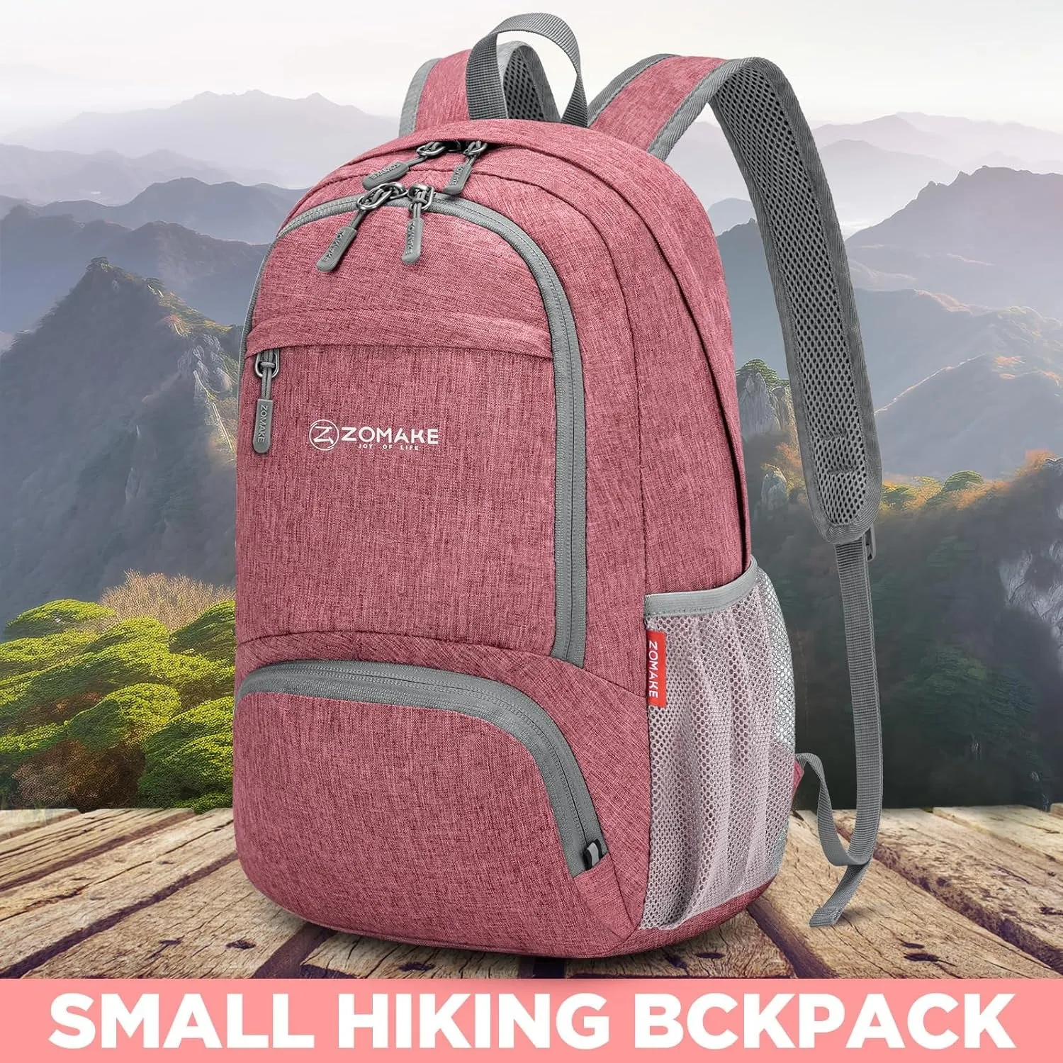 20L Lightweight Packable Hiking Backpack - Small Travel Hiking Daypack - Tear Resistant Foldable Day Pack for Camping