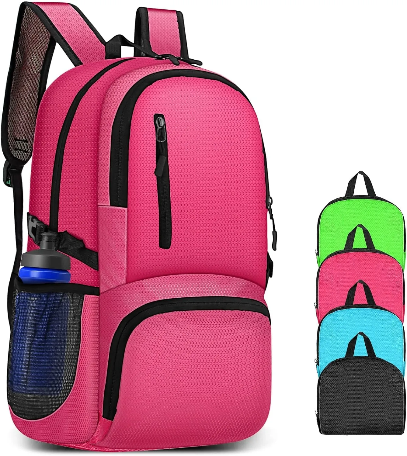 26L Hiking Backpack, Foldable Sports Daypack Camping Gear Travel Must Haves Outdoor for Women Men