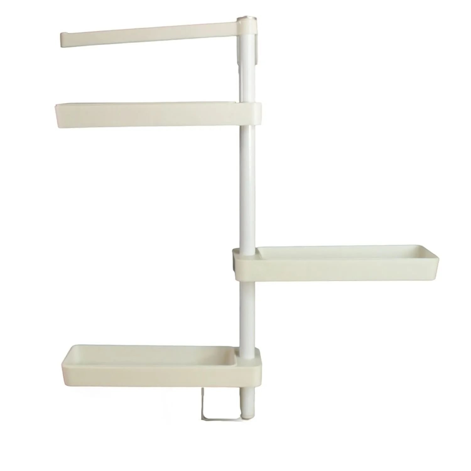 360° Rotating Adjustable Kitchen Storage Rack – Multipurpose Organizer