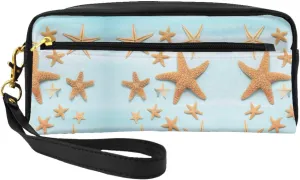 3D Beautiful Maritime Summer Print Cosmetic Makeup Bag â€“ Travel Toiletry Organizer, Perfect for Women's Storage and Business Trips