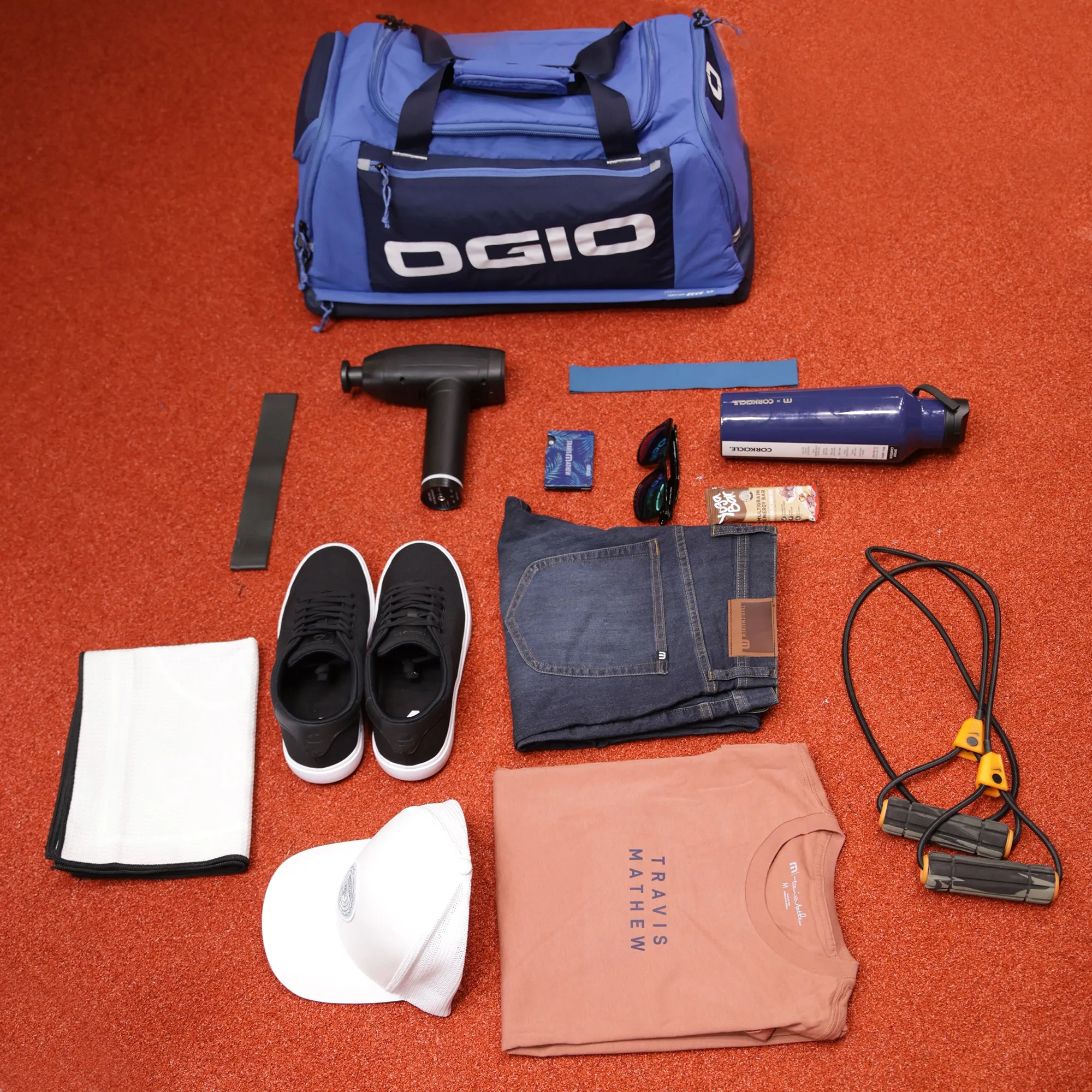 45L Fitness Duffel - Cobalt