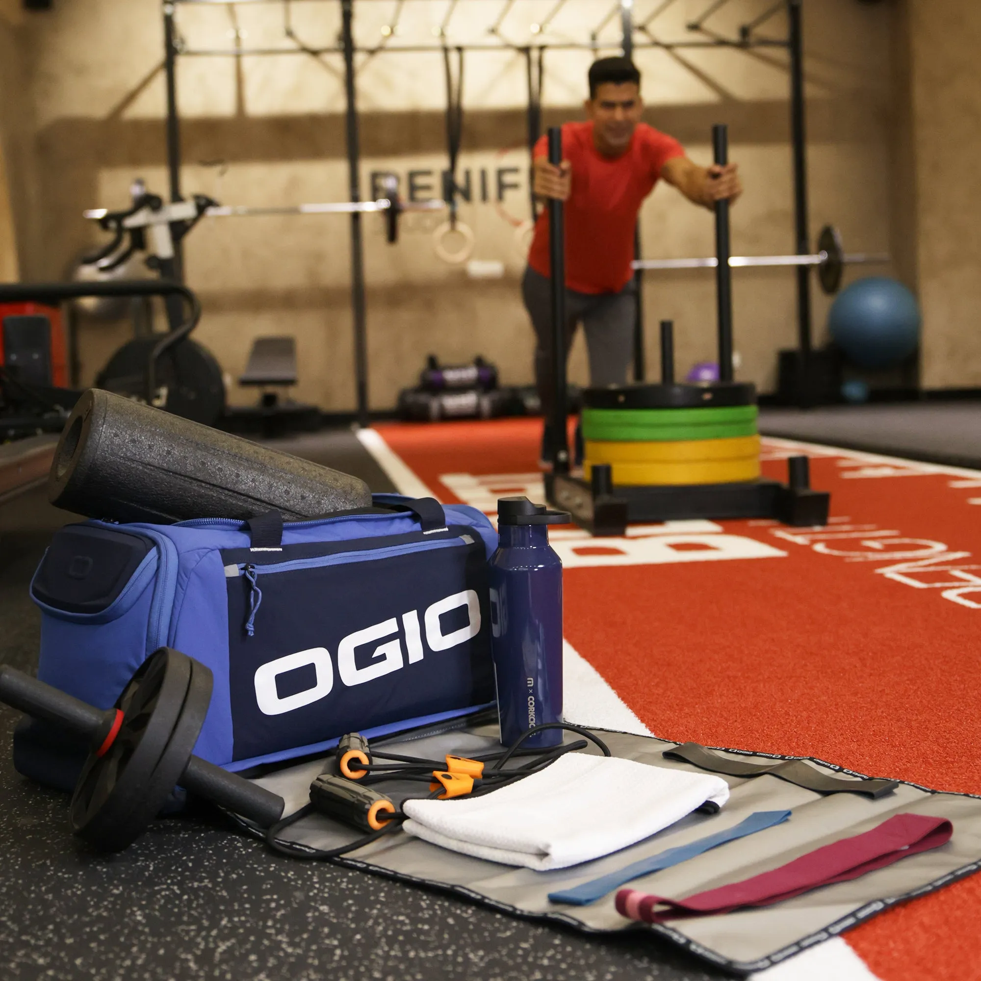 45L Fitness Duffel - Cobalt