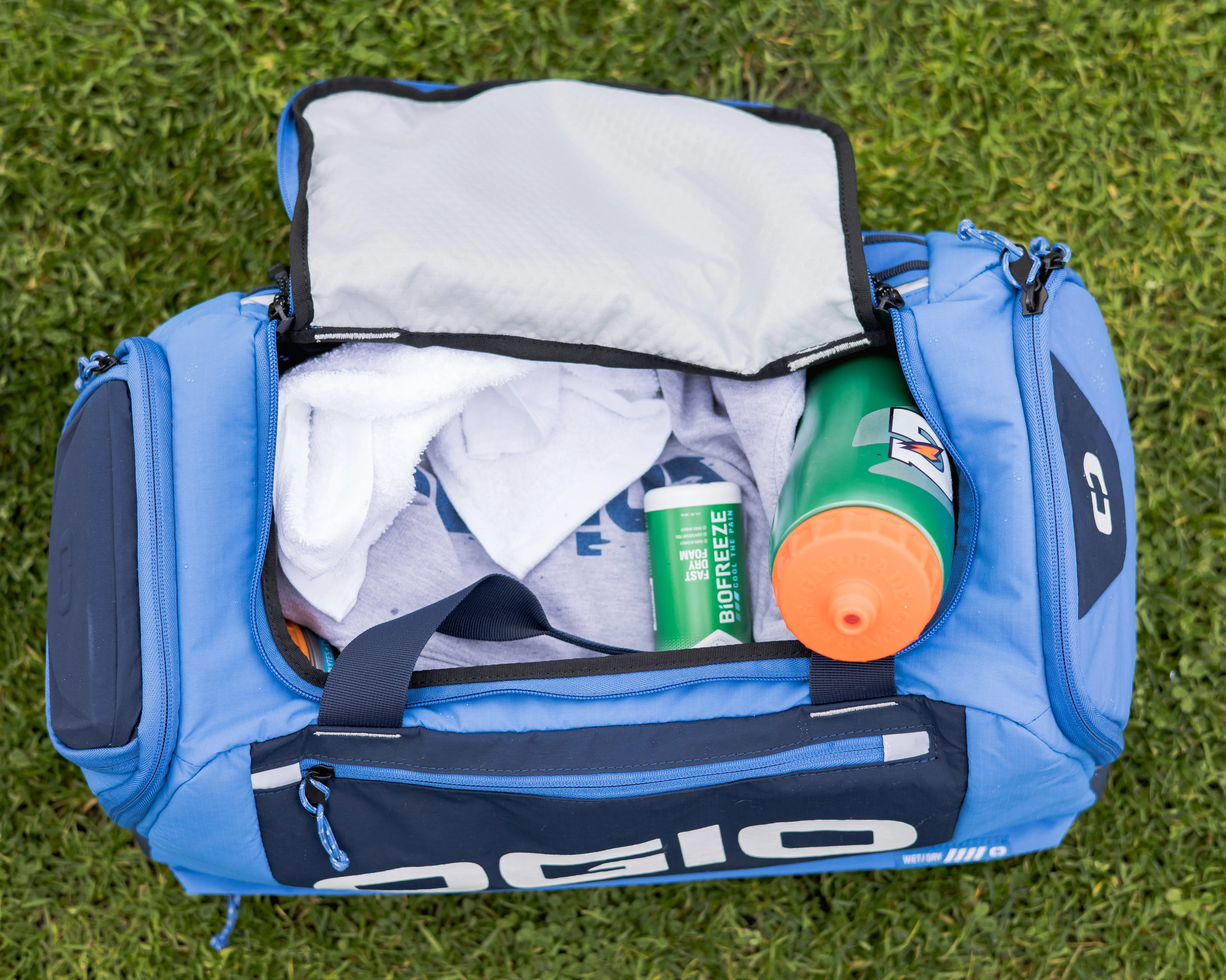 45L Fitness Duffel - Cobalt