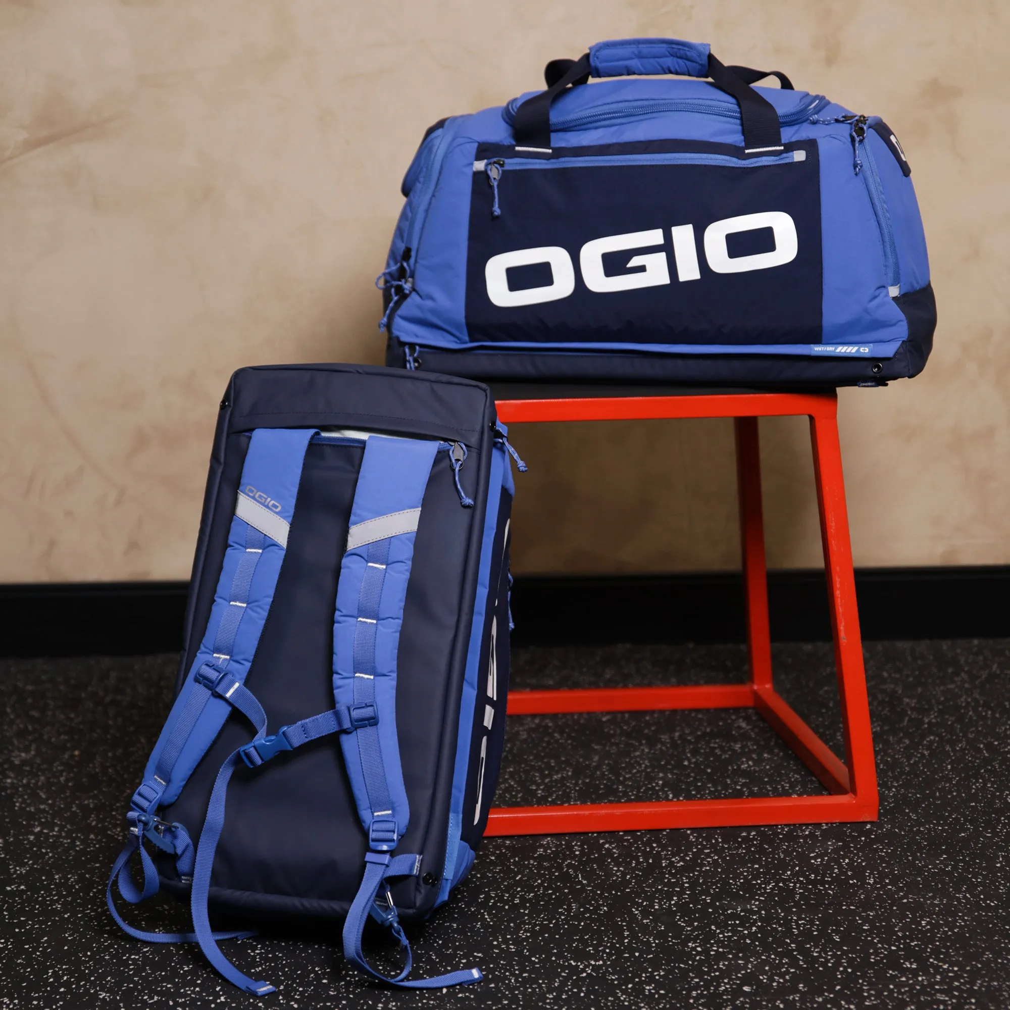 45L Fitness Duffel - Cobalt