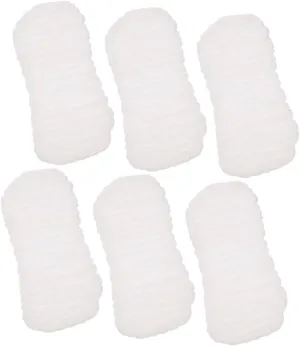 6pcs Washable Newborn Cloth Diapers Liners Soft Cotton Baby Diaper Inserts for Comfort