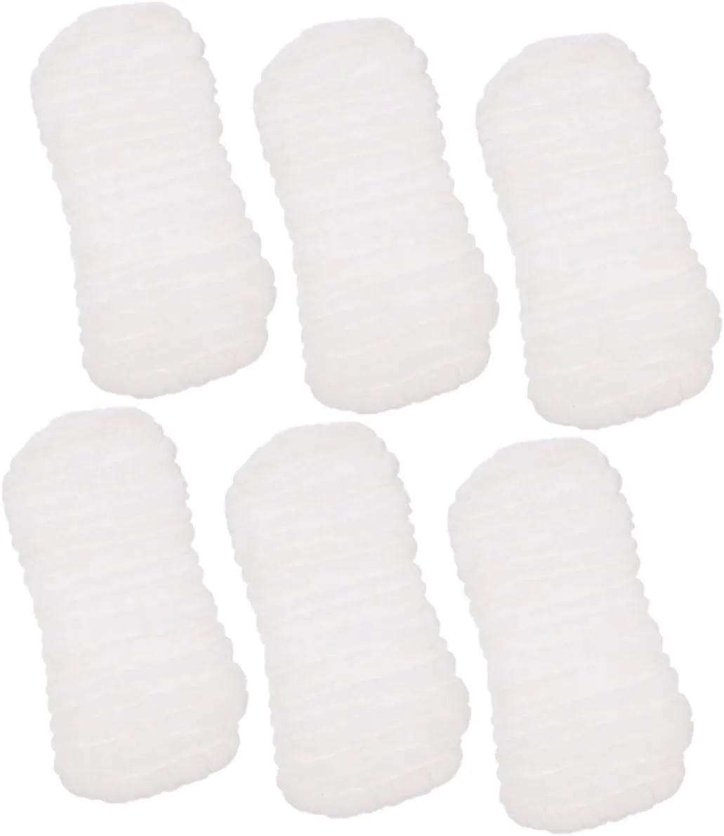 6pcs Washable Newborn Cloth Diapers Liners Soft Cotton Baby Diaper Inserts for Comfort