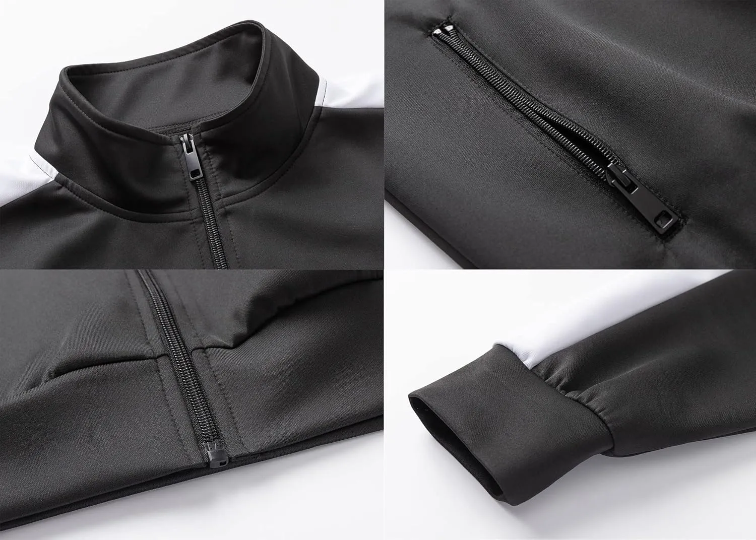 Abovewater Men's Tracksuits Sweatsuits for Men Set Track Suits 2 Piece Casual Athletic Jogging Warm Up Full Zip Sweat Suits
