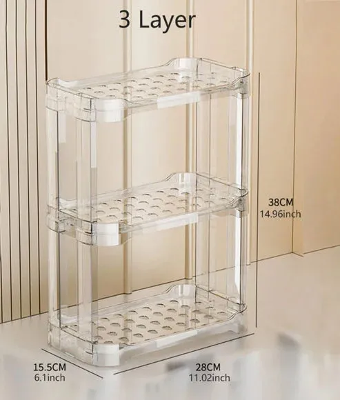 Acrylic 2 Layer 3 Layer Shelf Stand