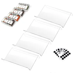 Acrylic Kitchen Spice Rack,Acrylic Spice Drawer Organizer,Organize and Display [Customizable]