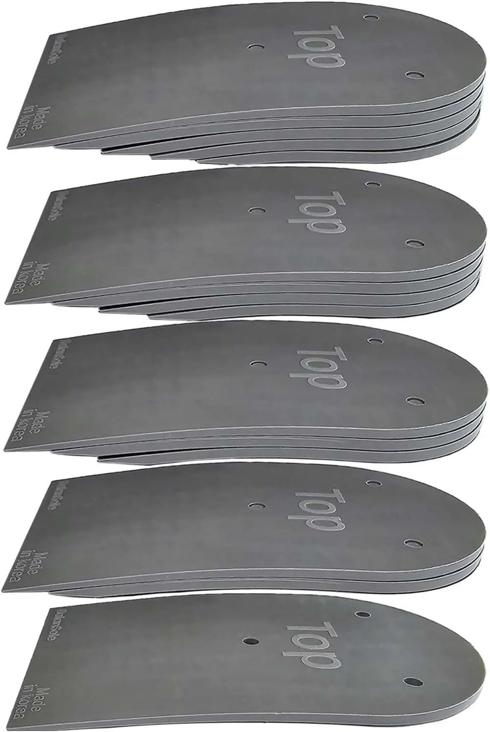 Adjustable Leg Length Discrepancy Heel Lifts Inserts Insoles (Large)