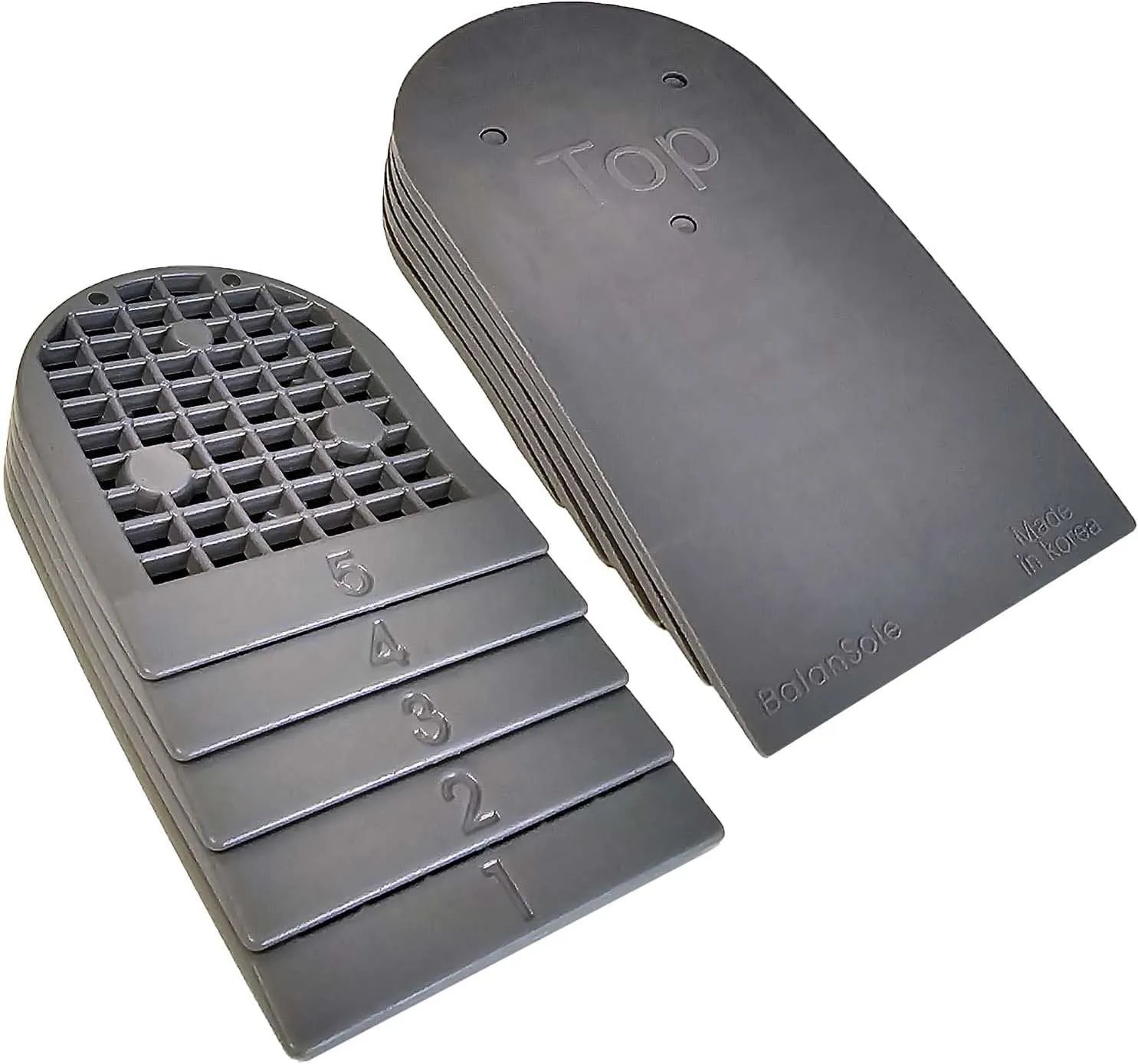 Adjustable Leg Length Discrepancy Heel Lifts Inserts Insoles (Small)