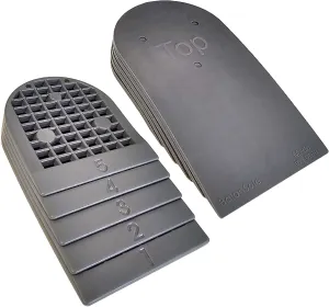 Adjustable Leg Length Discrepancy Heel Lifts Inserts Insoles (Small)