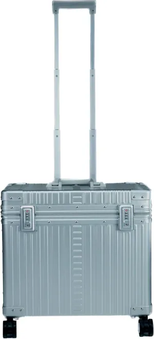 Aleon 17” Aluminum Four Wheeled Deluxe Pilot Case