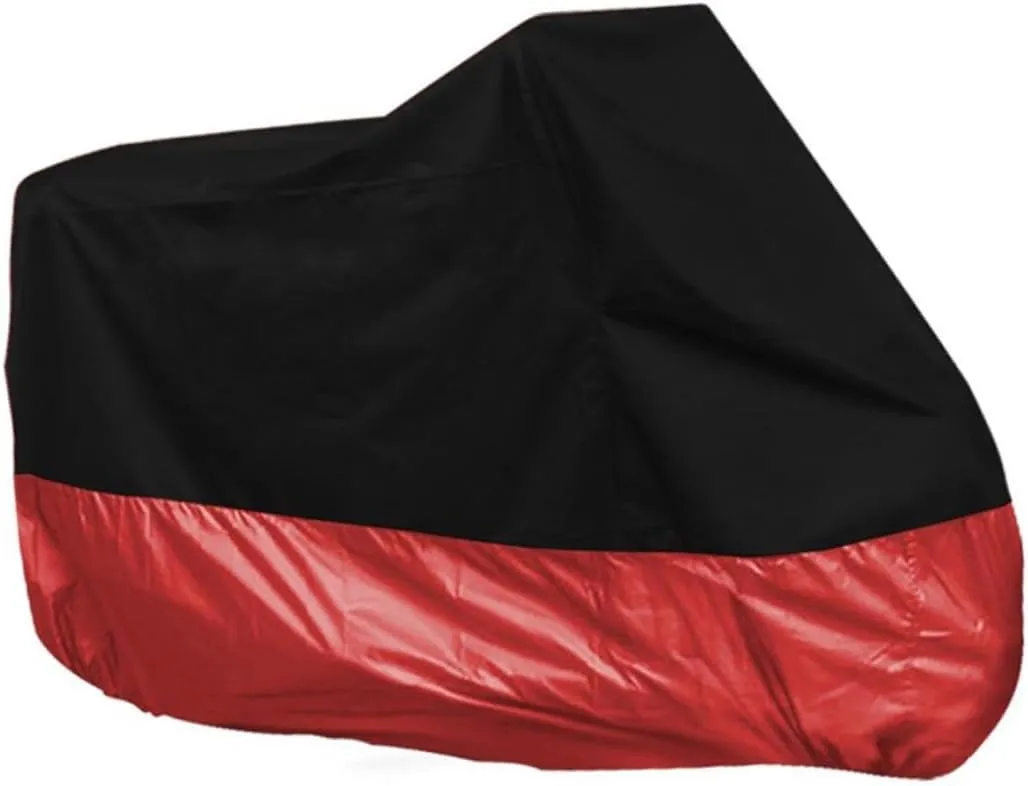 Alipis Motorcycle Rain Cover Weatherproof Polyester Sun Protection Fits Atvs Scooters Size XL