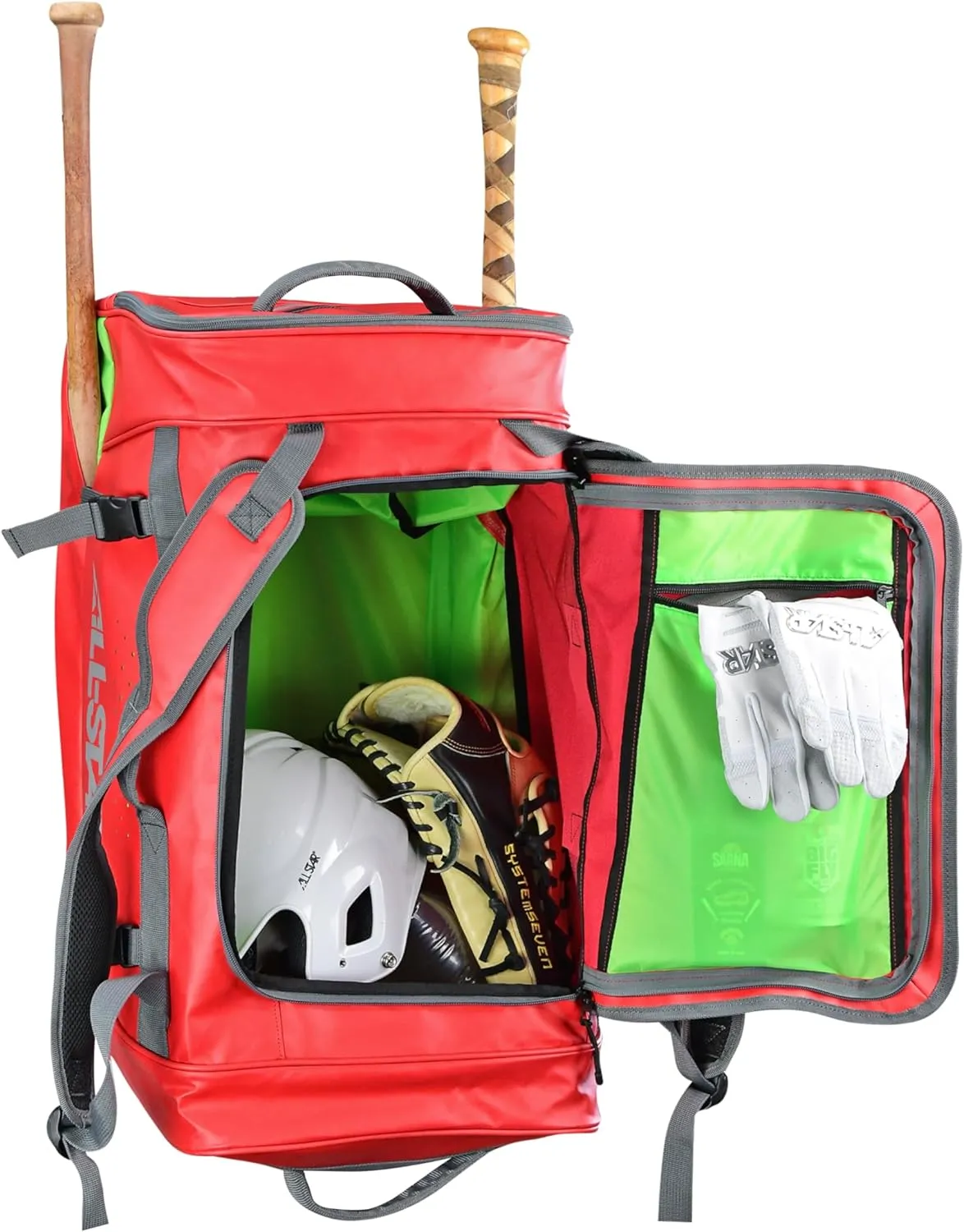 All-Star S7 Elite Player Duffle, 20.5" H x 14" W x 10" D