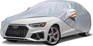 All Weather Waterproof car Cover for Audi100 Coupe S 1970-1976,Zipper Cotton Universal, All-Weather UV Protection, Snow Proof, Wind Proof, dust Proof