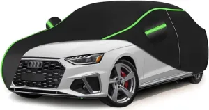 All Weather Waterproof car Cover for AudiA4 Cabriolet 2004-2008,Zipper Cotton Universal, All-Weather UV Protection, Snow Proof, Wind Proof, dust Proof
