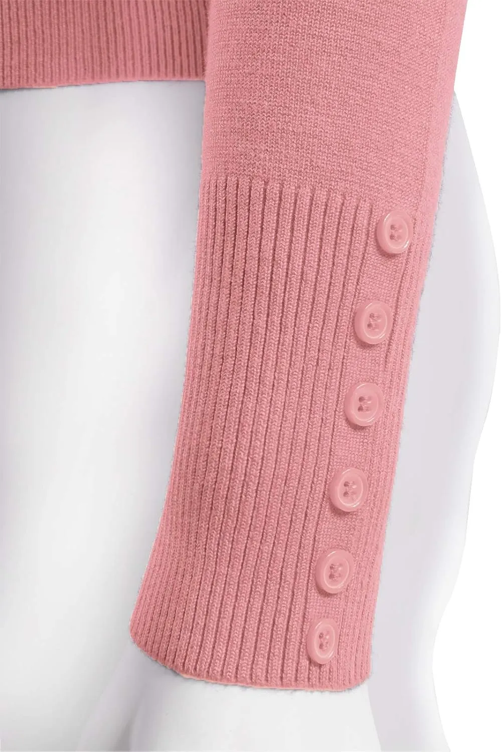 Allsense Women's Long-Sleeve Lightweight V-Neck Cardigan Sweater