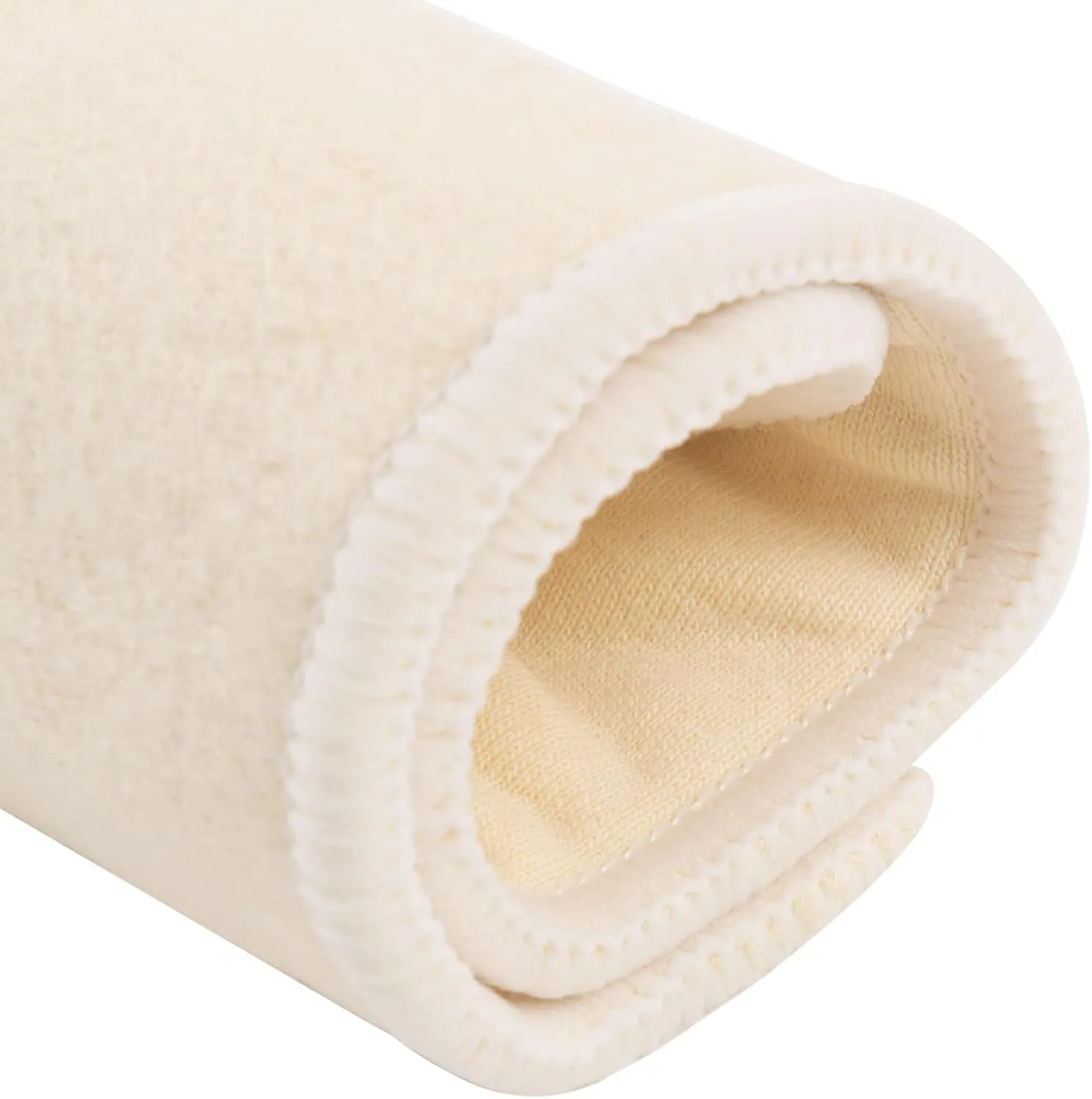 AlVABABY Hemp and Cotton Inserts Cloth Diaper Liner,4-Layer Inserts,Reusable Liners for Baby Cloth Diapers 6pcs Inserts 6HM4