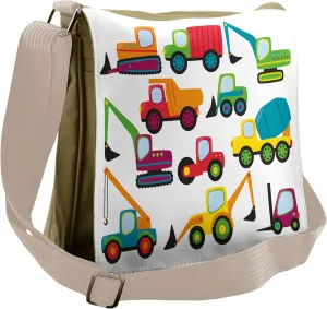 Ambesonne Construction Messenger Bag, Equipment, Unisex Cross-body