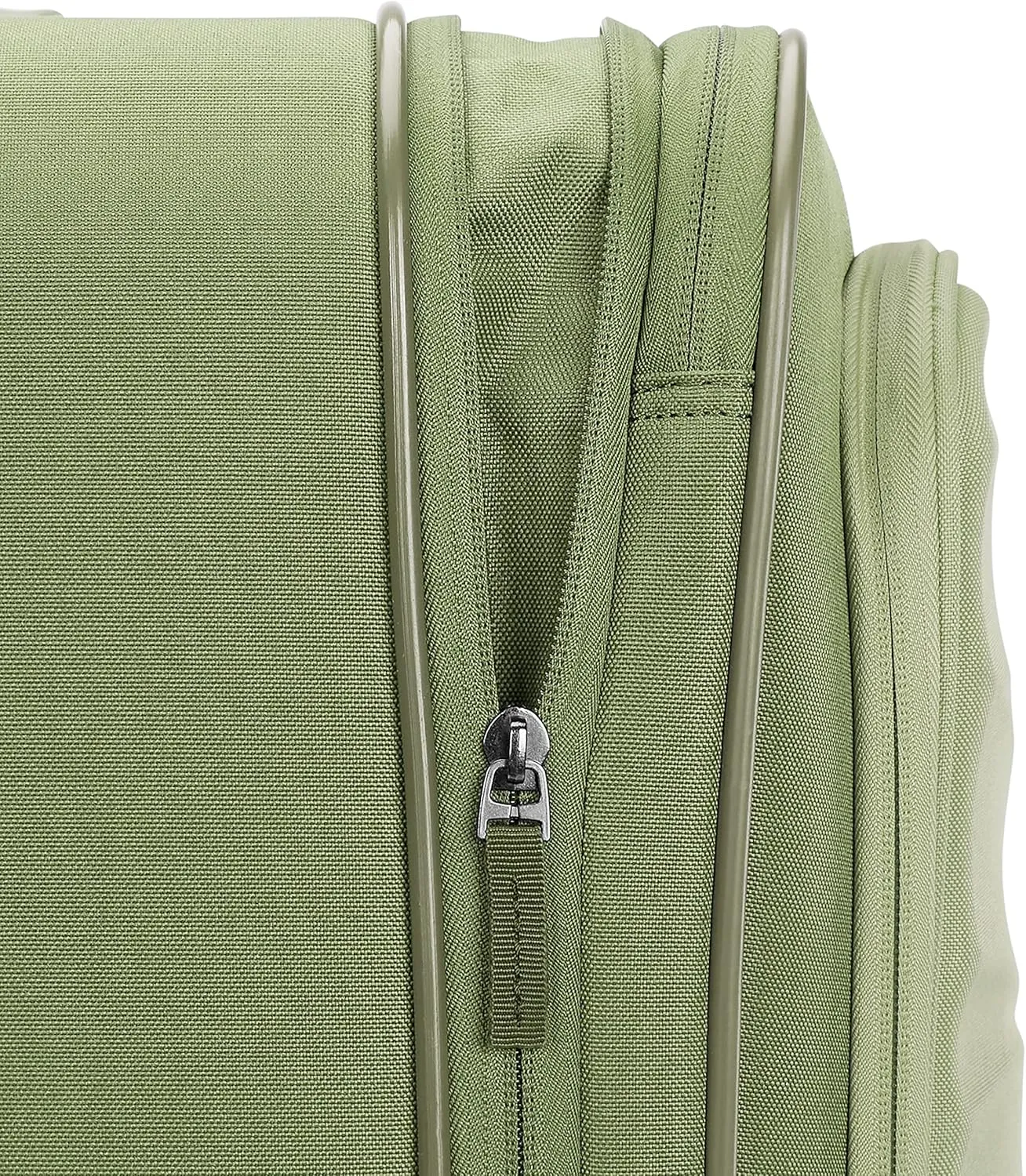 American Tourister Cascade Softside Expandable Luggage with Spinner Wheels, Sage Green, 24-Inch