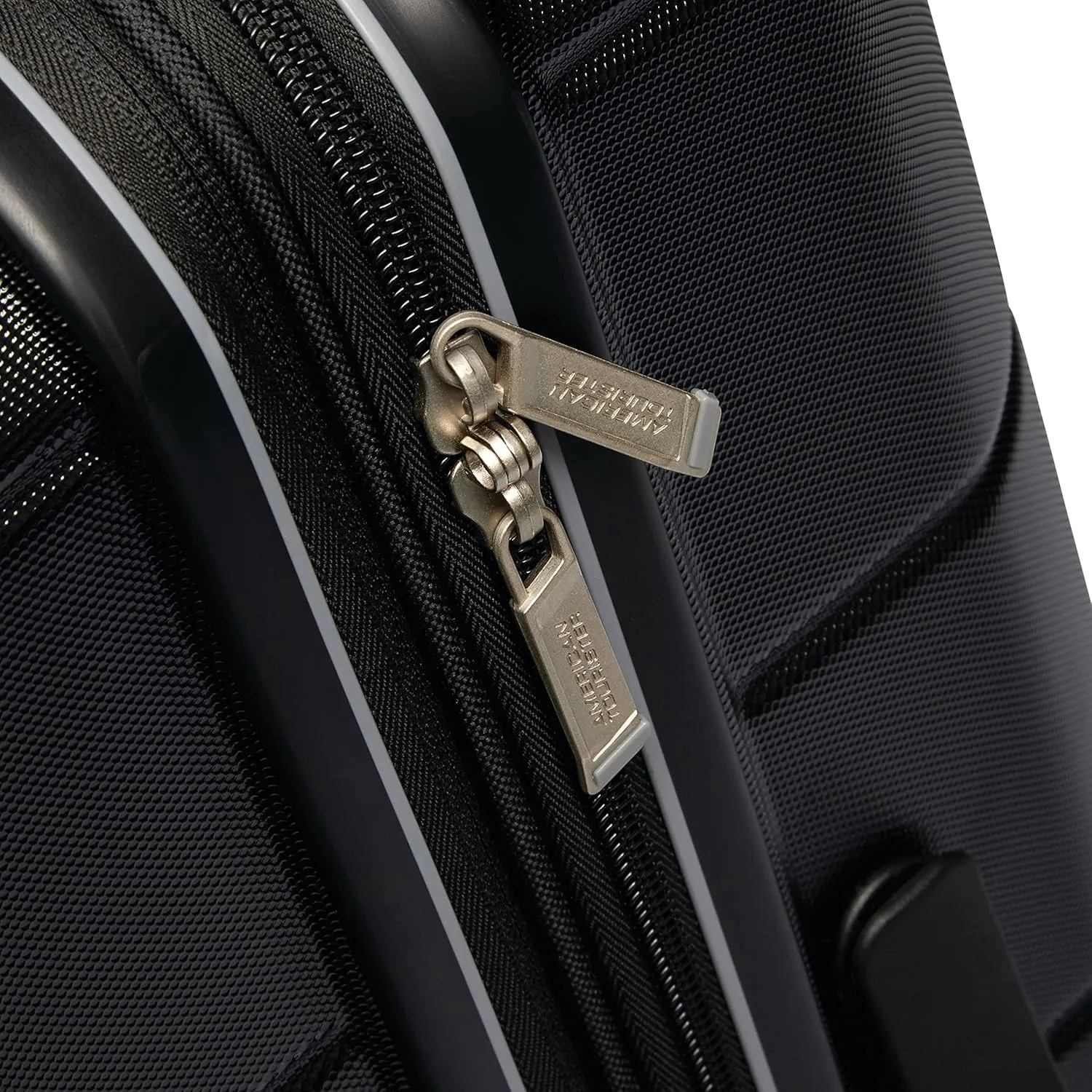 American Tourister Stratum 2.0 Expandable Hardside Luggage with Spinner Wheels, 24" SPINNER, Jet Black