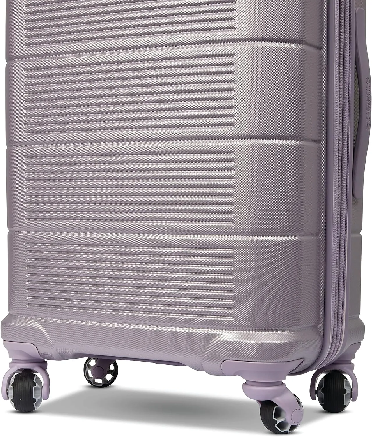 American Tourister Stratum 2.0 Expandable Hardside Luggage with Spinner Wheels, Purple Haze, Carry-on