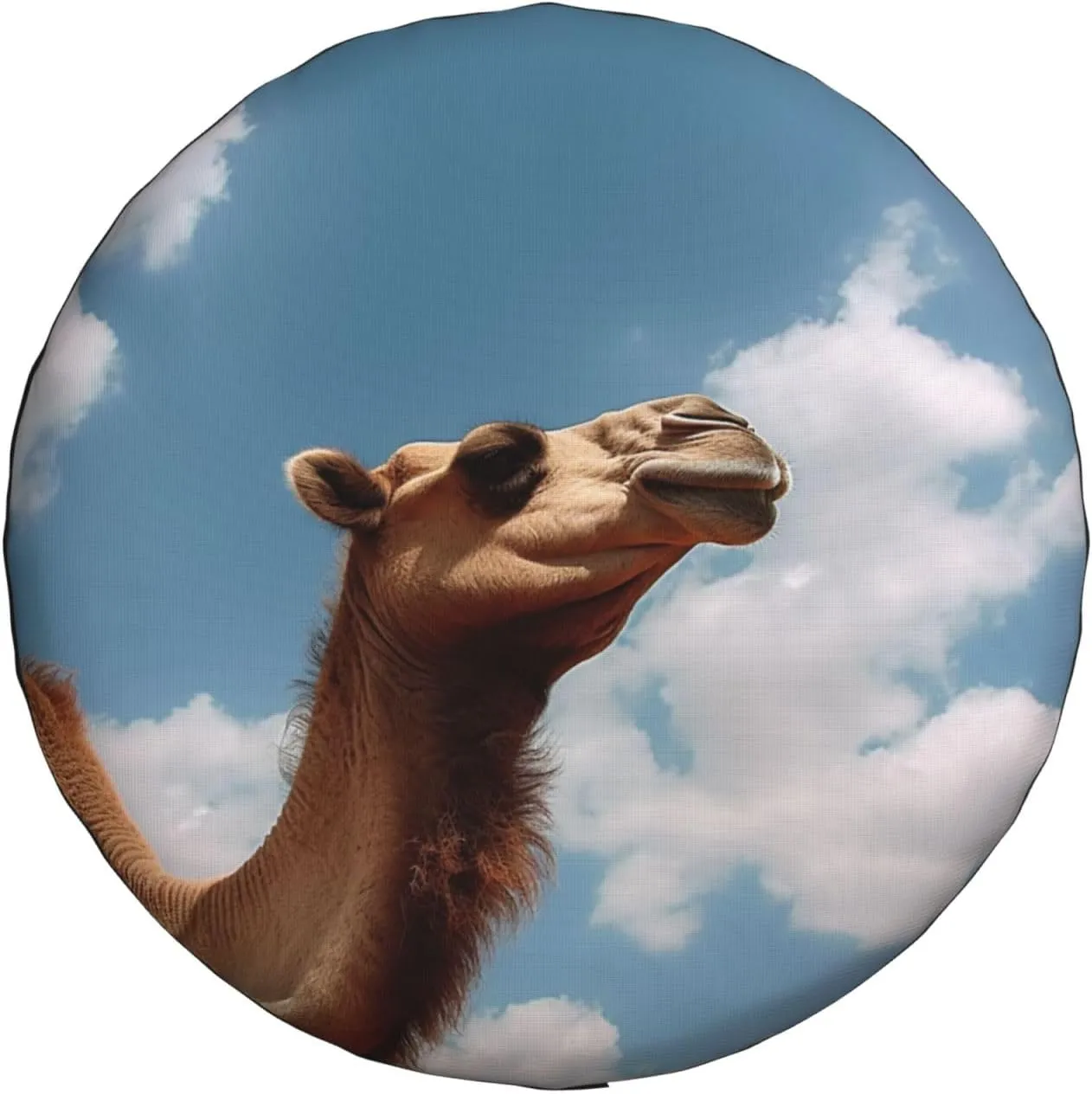 Animal Tire Cover Outdoor Waterproof Snow Sun Rain Wheel Cover Portable Wheel Bags Camper Spare Tire Cover Universal Car Tire Protectors for Trailer RV SUV