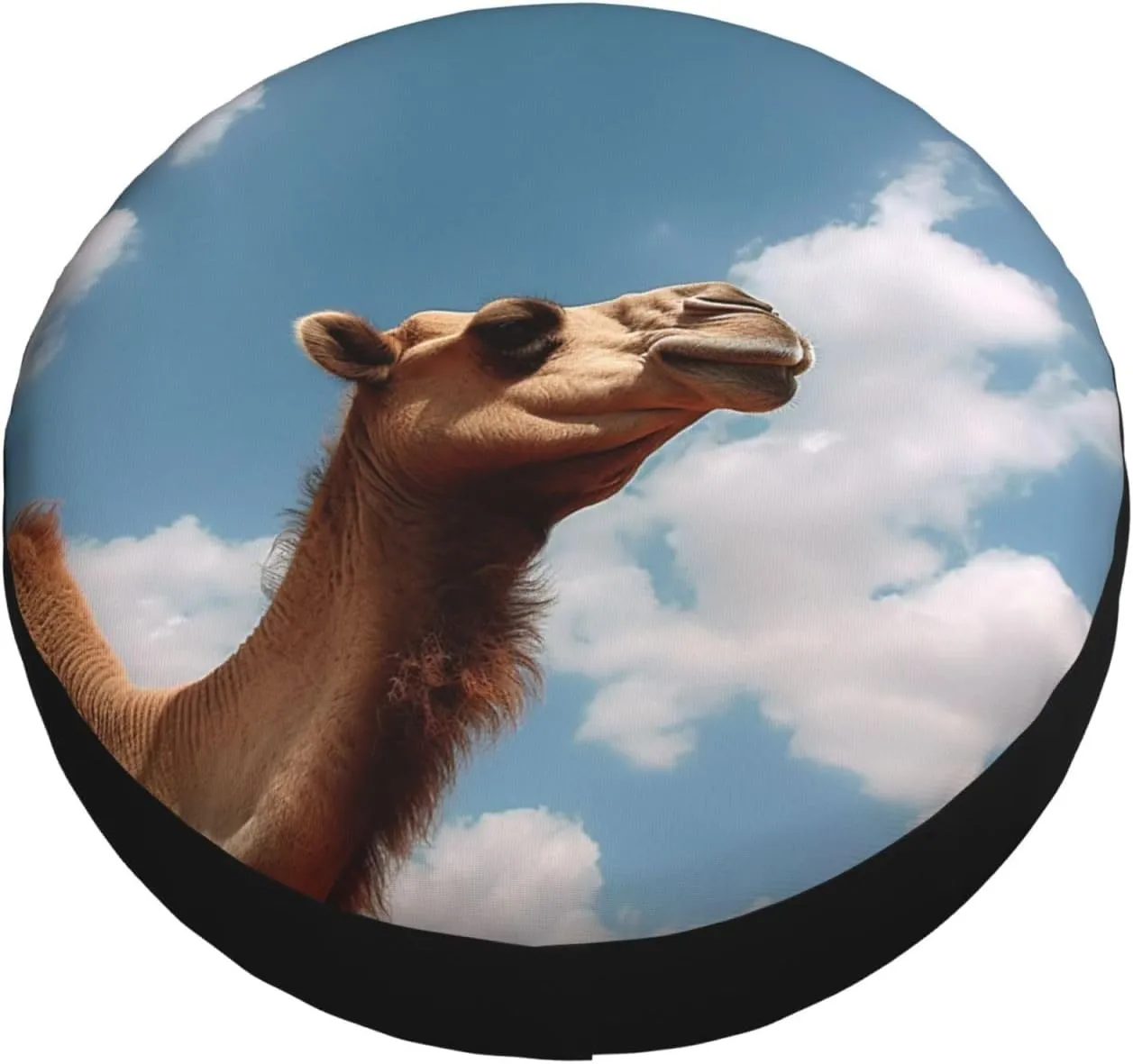 Animal Tire Cover Outdoor Waterproof Snow Sun Rain Wheel Cover Portable Wheel Bags Camper Spare Tire Cover Universal Car Tire Protectors for Trailer RV SUV
