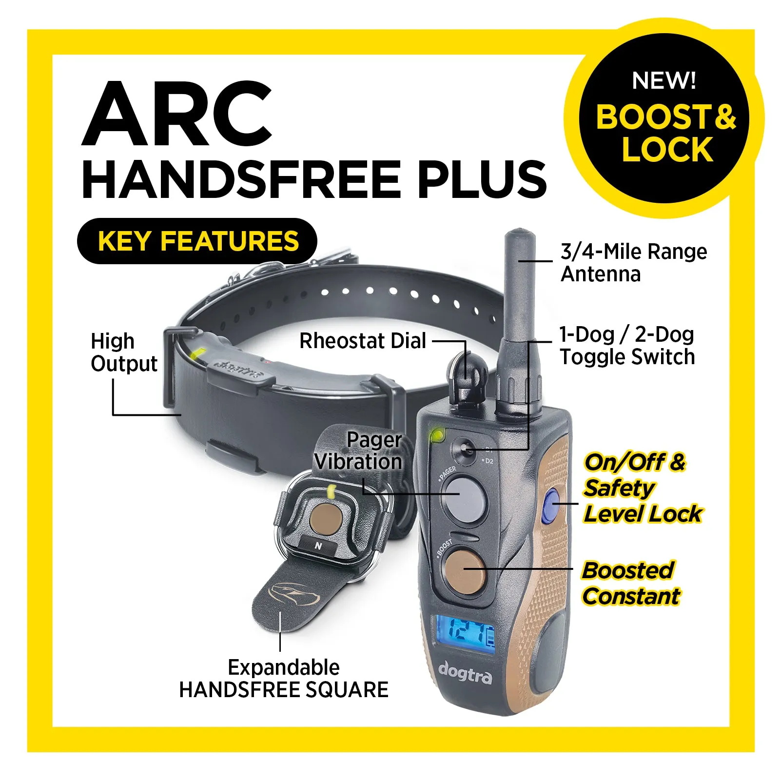 ARC HANDSFREE PLUS BOOST & LOCK