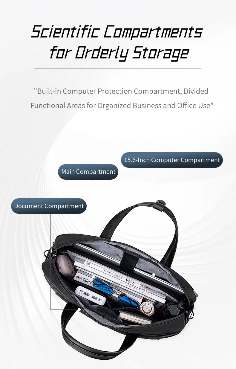 Arctic Hunter i-Rubix Briefcase Laptop Sling bag Design Separation Compartment Messenger Bag Sling Bag UNISEX