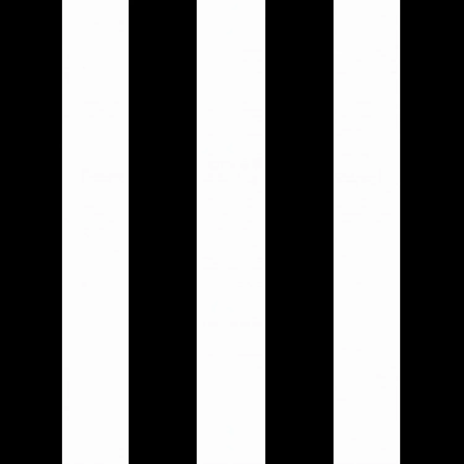Arden Foam Outdoor Chaise Lounge Cushion, 21 x 72, Made with ProFoam, Rain-Proof, Fade Resistant, Black Cabana Stripe