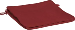 Arden ProFoam Essentials Outdoor Dining Seat Cushion Cover, 20 x 20, Patio Cushion, Rain-Proof, Fade Resistant, Ruby Red Leala