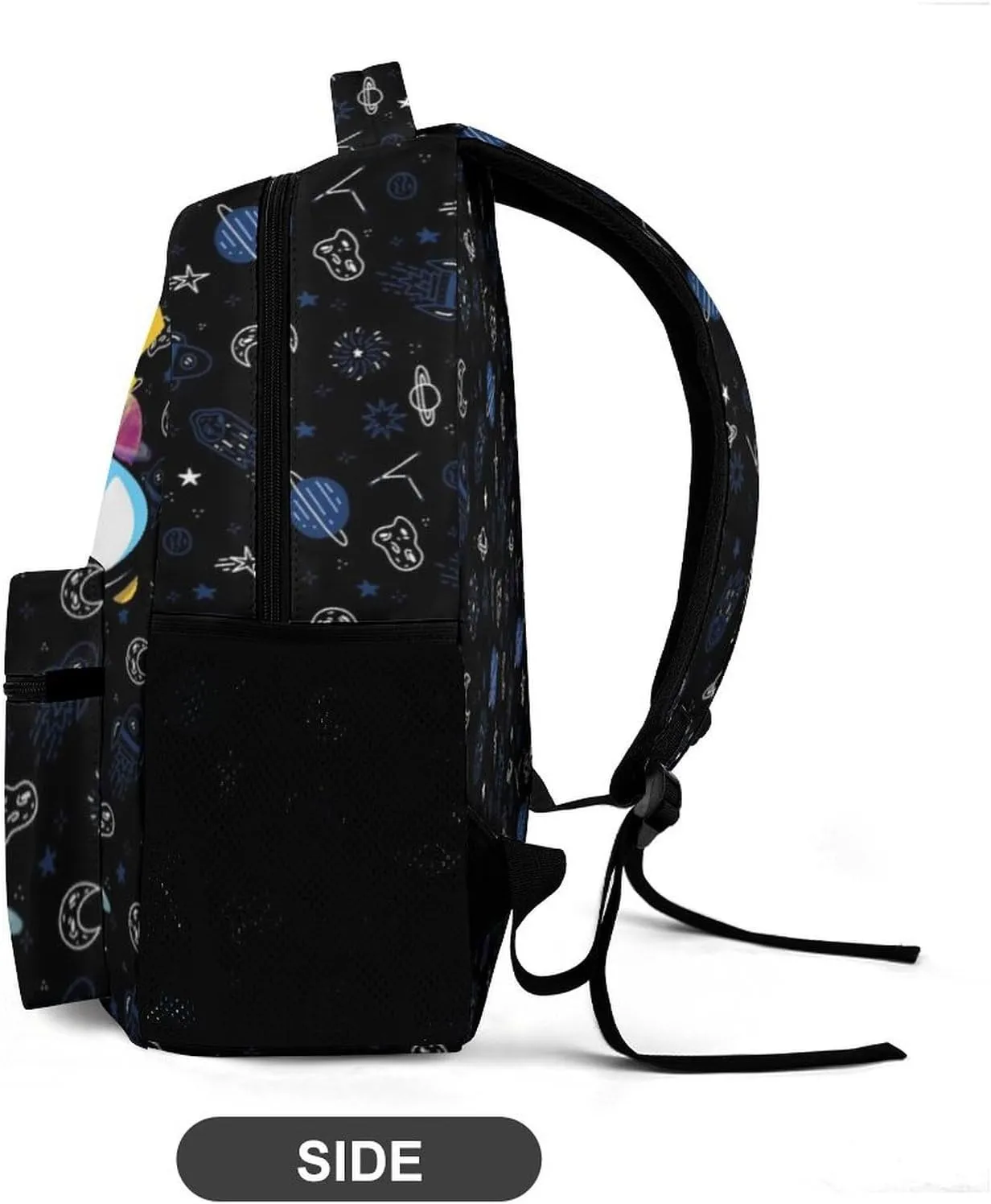 Artsadd Personalized Backpack for Boys Kids Lunch Bag Box Sets Custom Name School Bag for Preschool Kindergarten Elementary Back to School Gift for Son