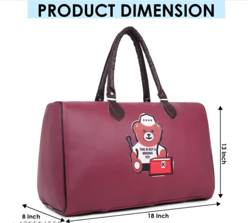 Astute 10 Ltrs PU Duffle Cum Backpack