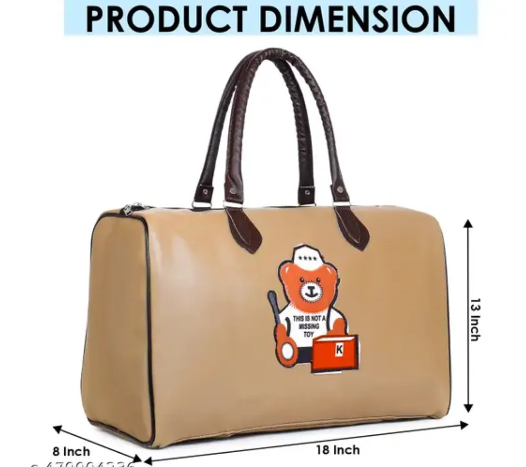 Astute 10 Ltrs PU Duffle Cum Backpack