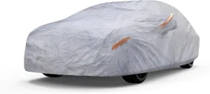 Autotech Park Waterproof All Weather Car Cover Compatible with 2021-2024 Mitsubishi Eclipse Cross, Heavy Duty Outdoor/Indoor Protection, Max Protection from Sun Rain Wind & Snow