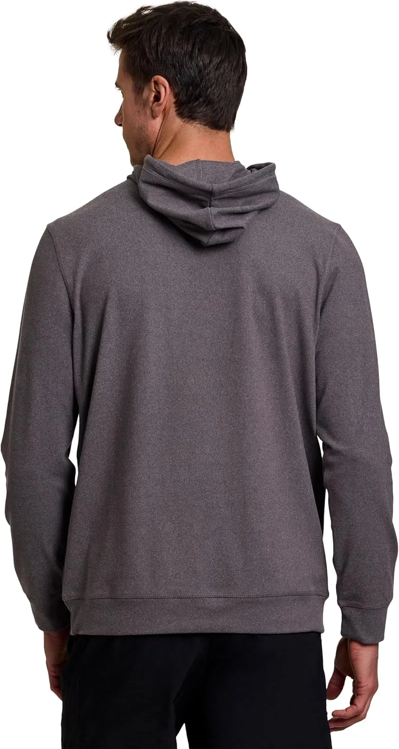 Avalanche Men's Lightweight Fleece Hoodie with Pocket Soft Fleece Sweatshirt for Men Relaxed Fit Hooded Sweatshirt for Hiking