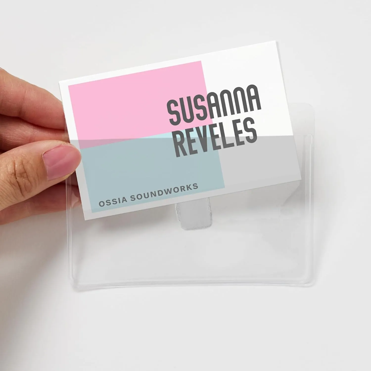 Avery Customizable Name Badge Inserts, 2.25" x 3.5", White, 400 Printable Name Tag Inserts (5390)