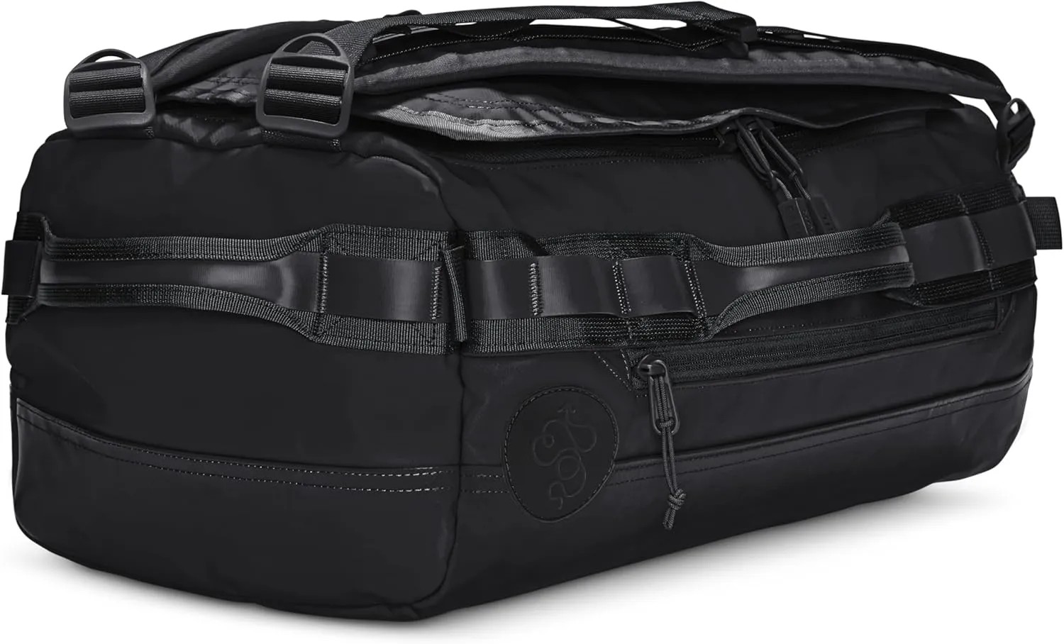 Baboon to the Moon Mini Duffle Bag – Small Gym Bag, Travel Duffel Bags for Women and Men, Duffle Bag for Travel, Backpack, Overnight Bag (Black)