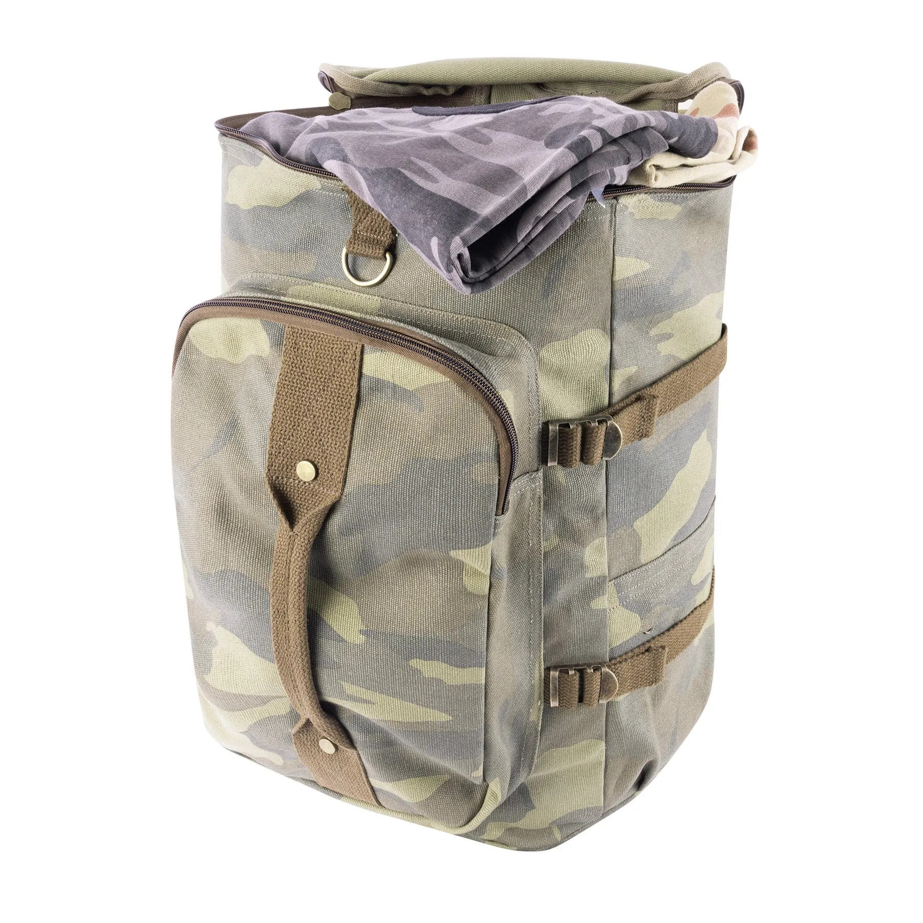 Backpack - Inches Award-winning Tech-powered Duffle Canvas 19 / Convertible Rothco