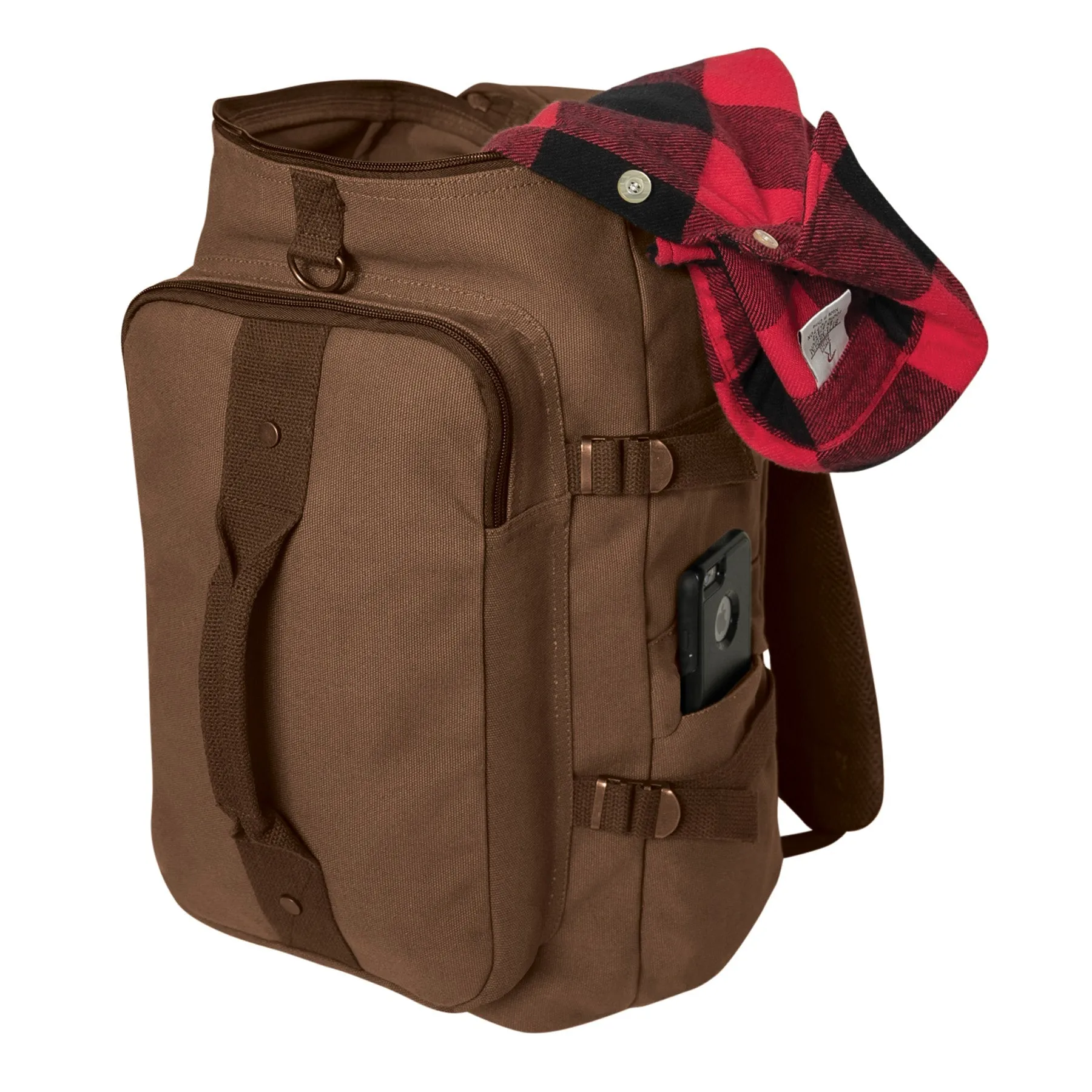 Backpack - Inches Award-winning Tech-powered Duffle Canvas 19 / Convertible Rothco