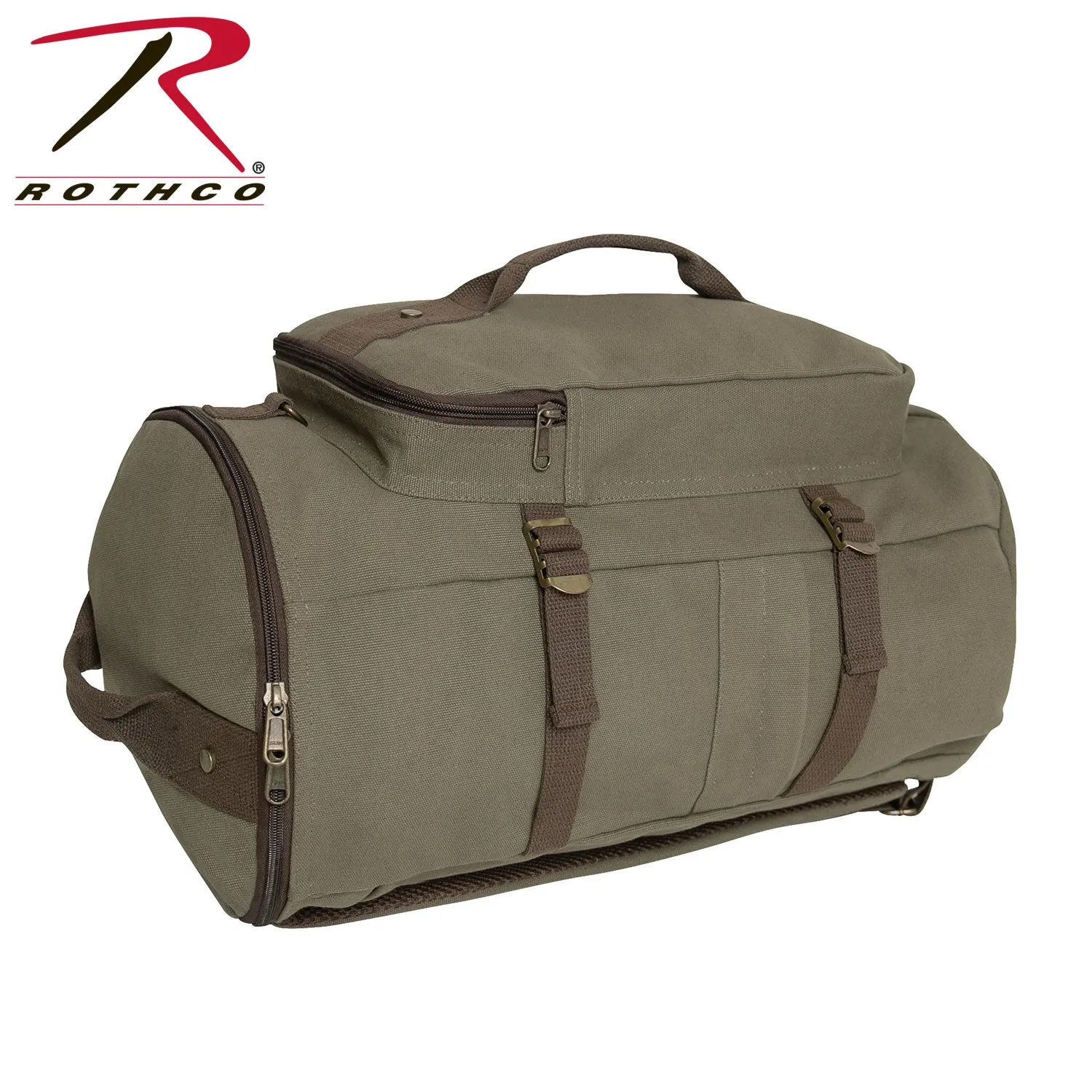 Backpack - Inches Award-winning Tech-powered Duffle Canvas 19 / Convertible Rothco